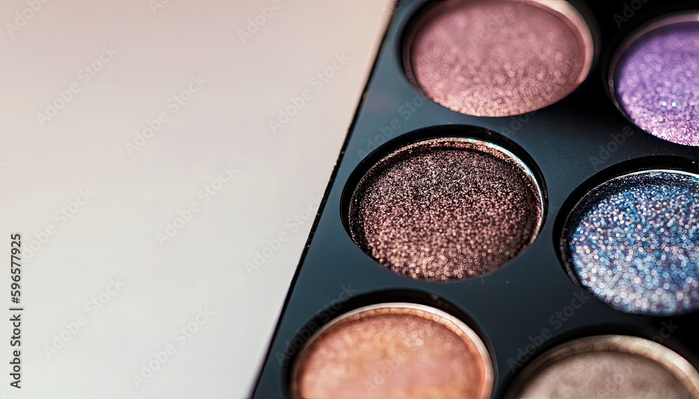 Cosmetics for Girls and Women - Vibrant Shadows and Blush Set, A multicolored set of shadows and blush. Cosmetics for girls and women, Colorful Set of Shadows and Blush for Women Cosmetics for Girls and Women - Vibrant Shadows and Blush Set, A multicolored set of shadows and blush. Cosmetics for girls and women, Colorful Set of Shadows and Blush for Women