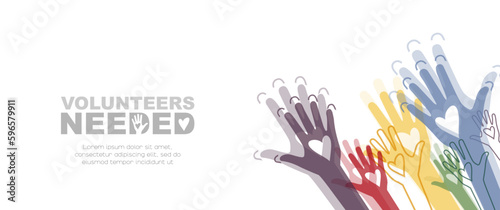 Volunteers Needed banner.