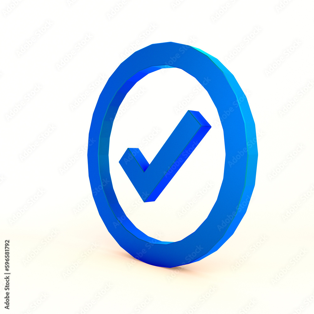 Check Mark Circle Right Side In White Background Check Mark Circle Right Side In White Background
