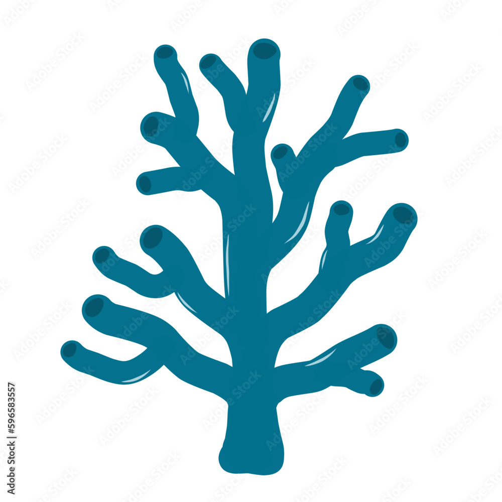 Coral Reef Illustration Vector Coral Reef Illustration Vector