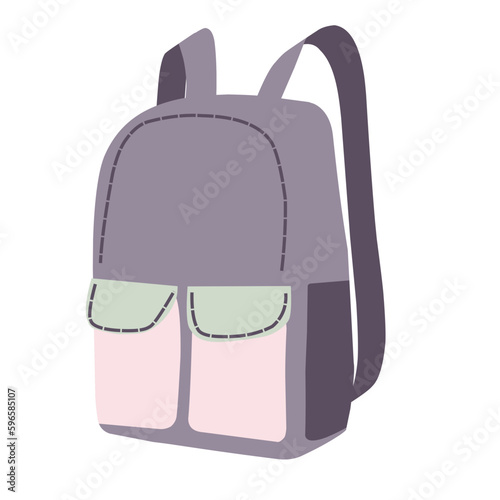Bagpack Illustration 