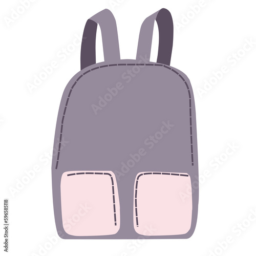 Bagpack Illustration 