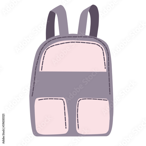 Bagpack Illustration 