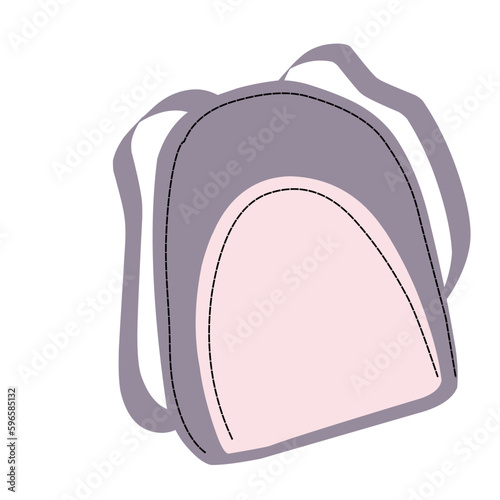 Bagpack Illustration 