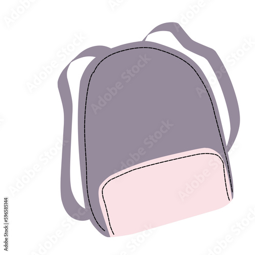 Bagpack Illustration 