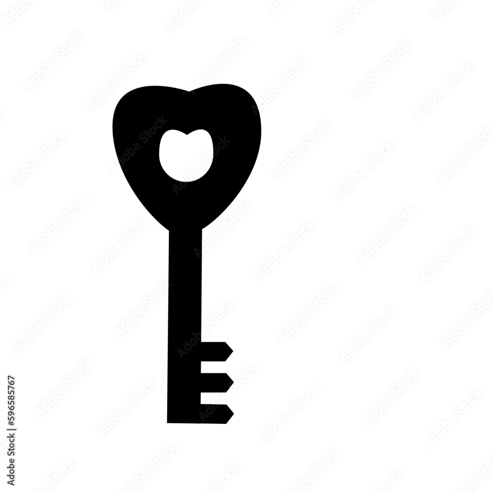 Key icon illustration Key icon illustration