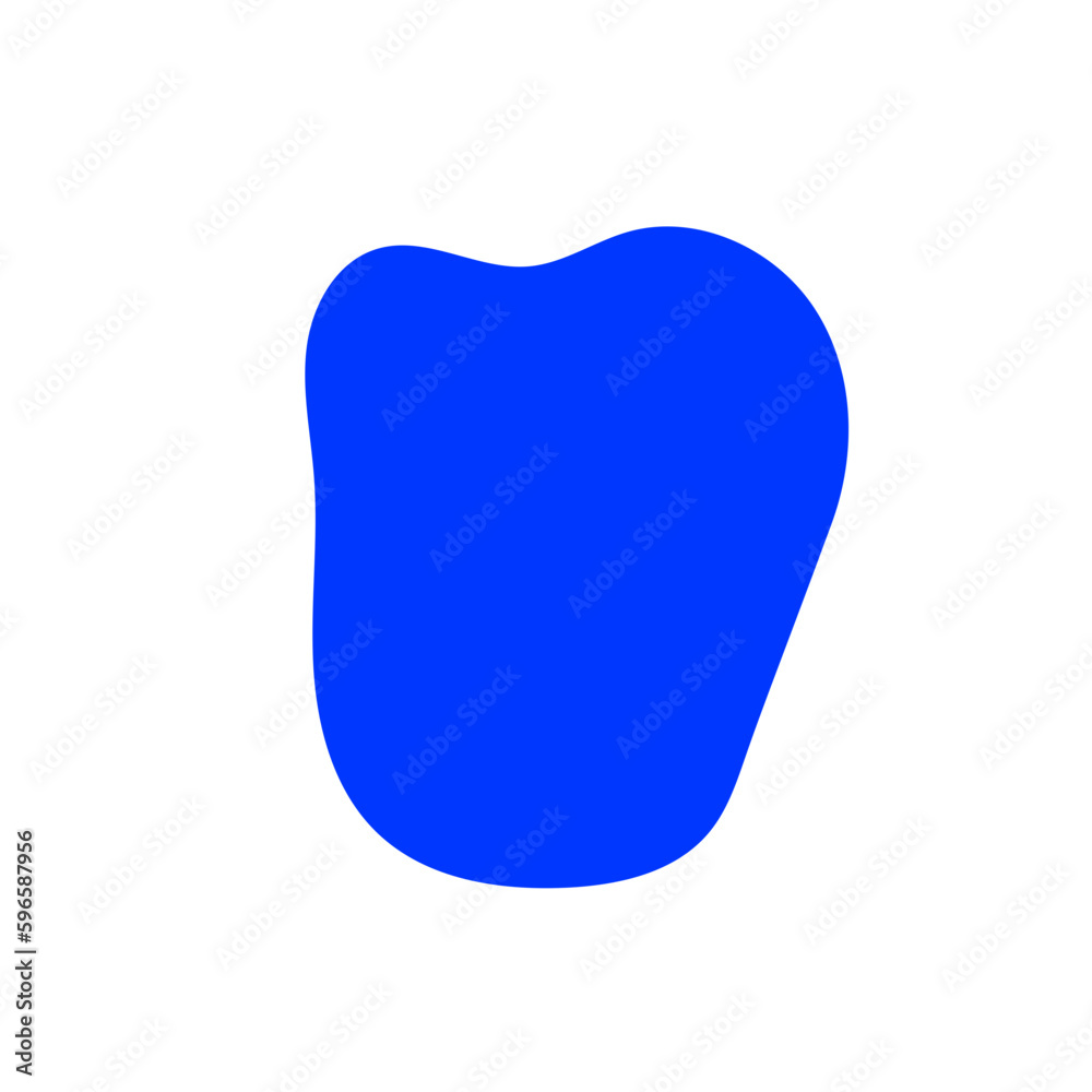 Blue Blob Abstract Shapes Blue Blob Abstract Shapes