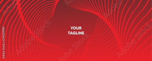 Red Gradation Background Vector Eps