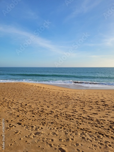 beach at sunset