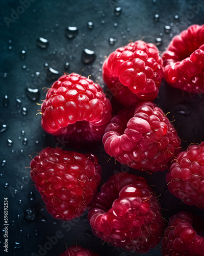 framboises fraîches