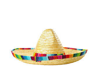 Concept of Cinco de mayo, isolated on white background