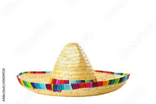 Concept of Cinco de mayo, isolated on white background