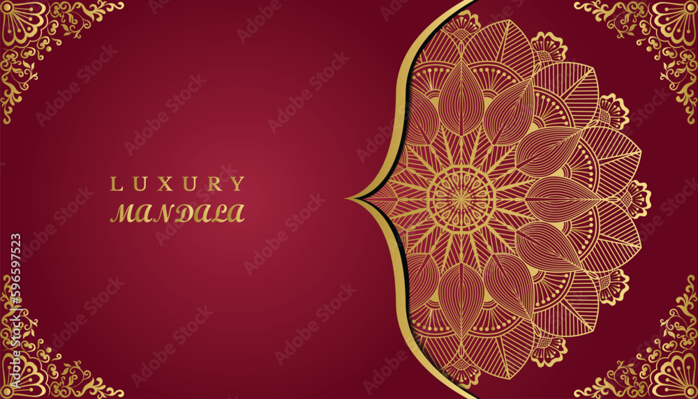 Classic royal ornamental mandala design background. Beautiful luxury vintage greeting and invitation card. Ornamental invitation card with floral mandala. Classic royal ornamental mandala design background. Beautiful luxury vintage greeting and invitation card. Ornamental invitation card with floral mandala.