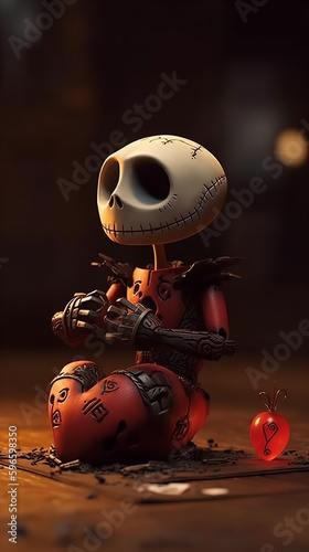 heartless and whimsical puppet Generative AI
