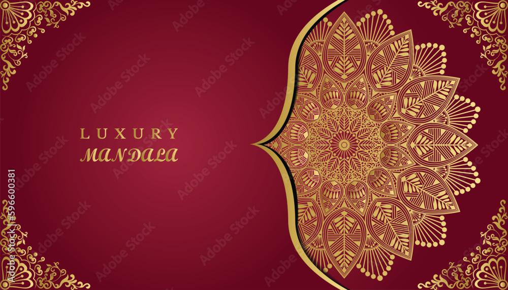 Classic royal ornamental mandala design background. Beautiful luxury vintage greeting and invitation card. Ornamental invitation card with floral mandala. Classic royal ornamental mandala design background. Beautiful luxury vintage greeting and invitation card. Ornamental invitation card with floral mandala.