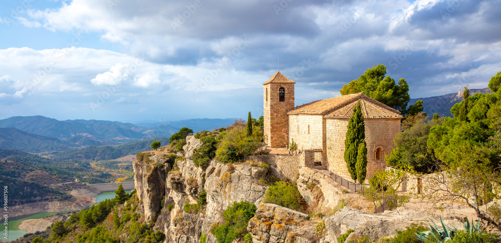 Tourism in Spain- Church of Siurana