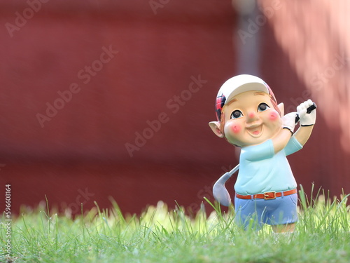 Golfer Golf  Course  Ball person playing golf