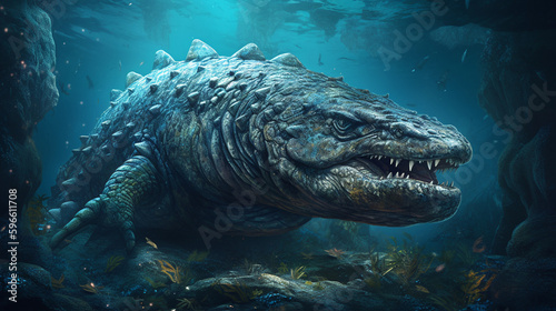 ocean floor massive beast monster © Mario