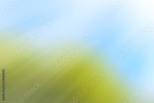 Abstract background of sky and greenery in soft pastel colors