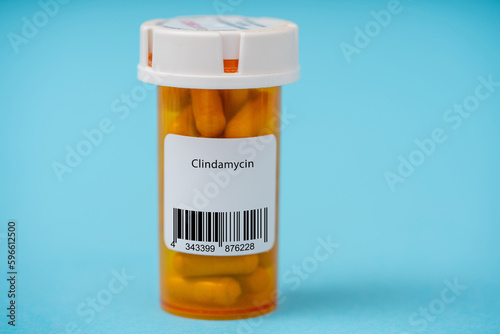 Clindamycin, An antibiotic medication used to treat bacterial infections photo