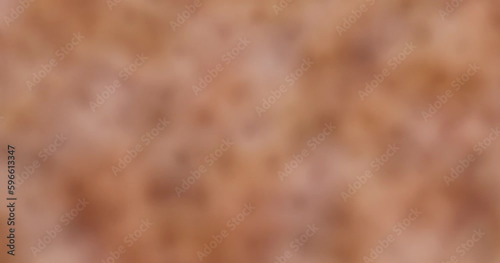 slowly changing abstract orange background, abstract background from unfocused video shooting of orange objects