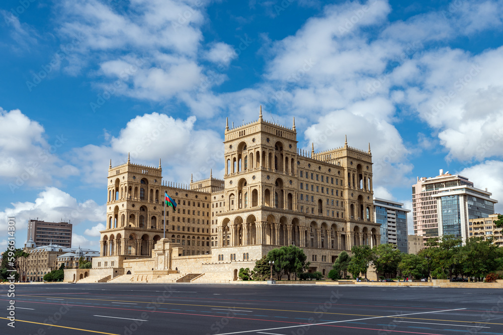 Government House in Baku city, Azerbaijan