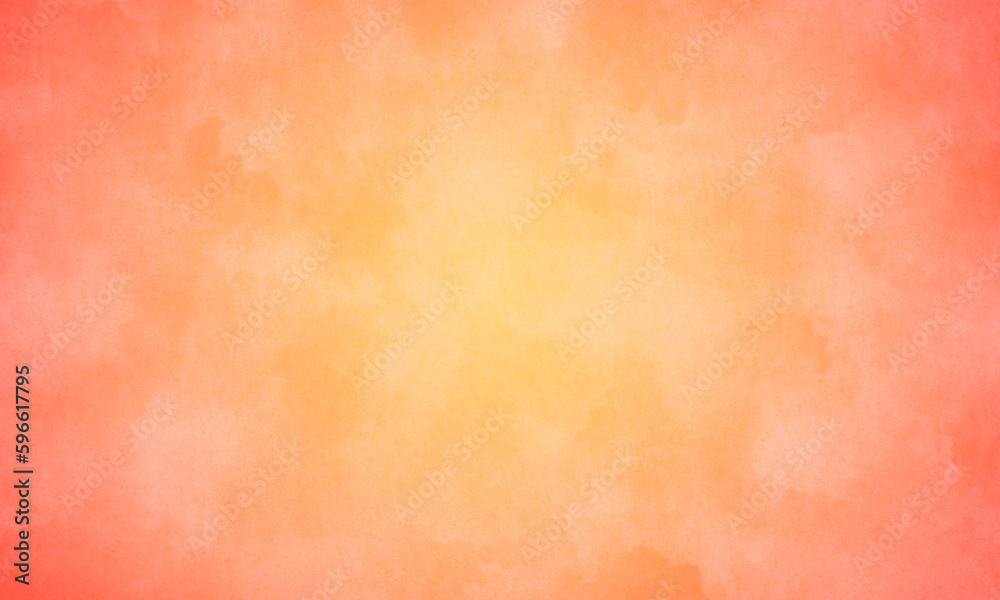 Abstract painted light orange watercolor background, Abstract beautiful light orange for design template
