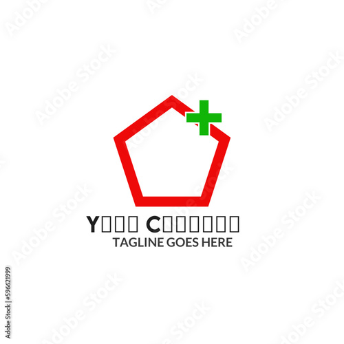 Healthcare logo design for hospital