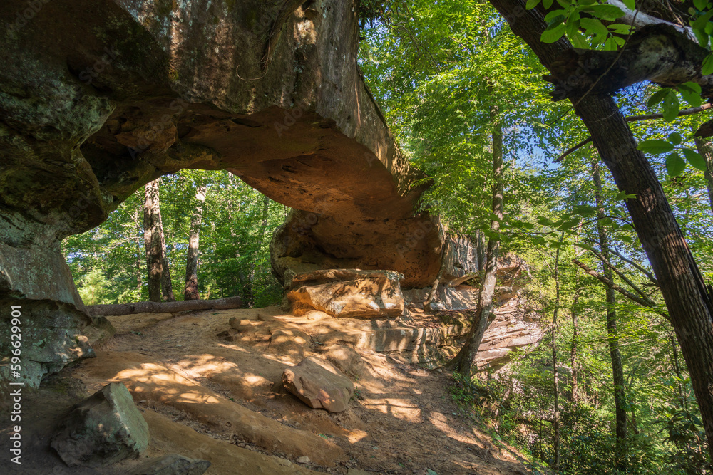 The Red River Gorge Geological Area in Kentucky The Red River Gorge Geological Area in Kentucky