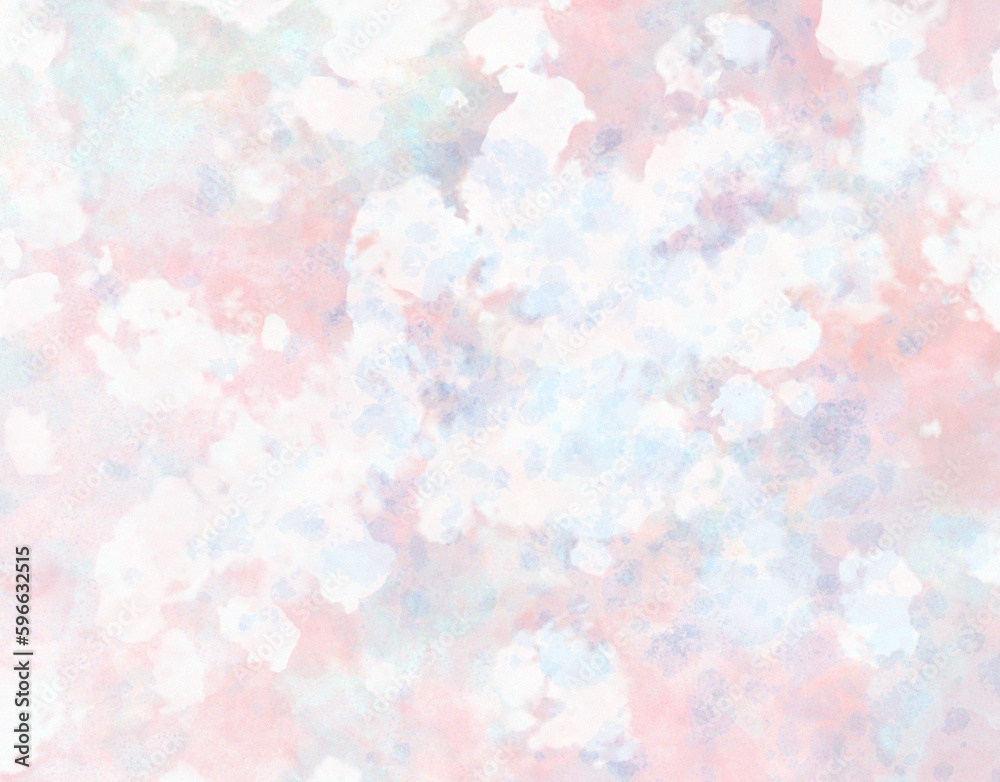 水彩で描いた綺麗な背景イラスト