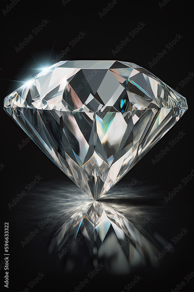 diamond on black background diamond on black background