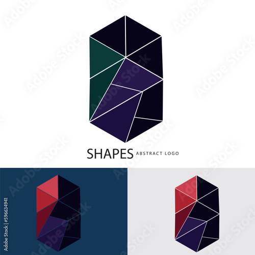Multifaceted Branding: Multiple Logos in a Single Design on White Background