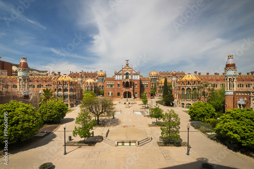 San Pau Hospital in Barcelona, Spain