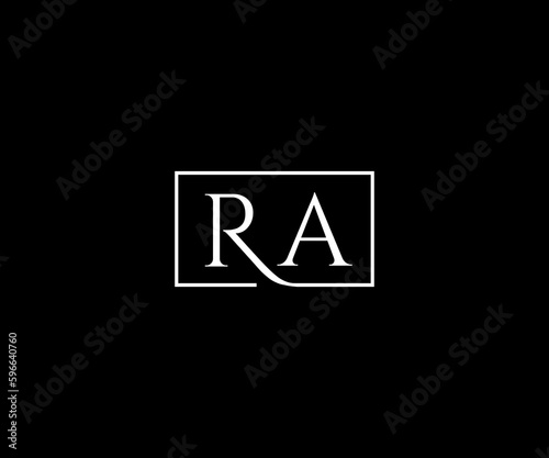 RA Luxury letter  logo