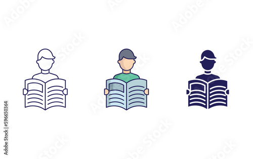 Journal vector icon