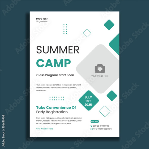 Summer Camp Flyer Template