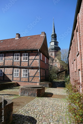 Stade Niedersachsen Hansestadt Deutschland Nordsee Kirche St. Cosmae et Damiani photo