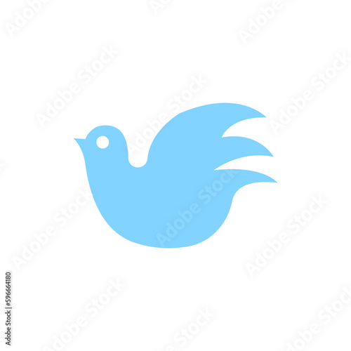 pigeons icon on a white background, vector illustration