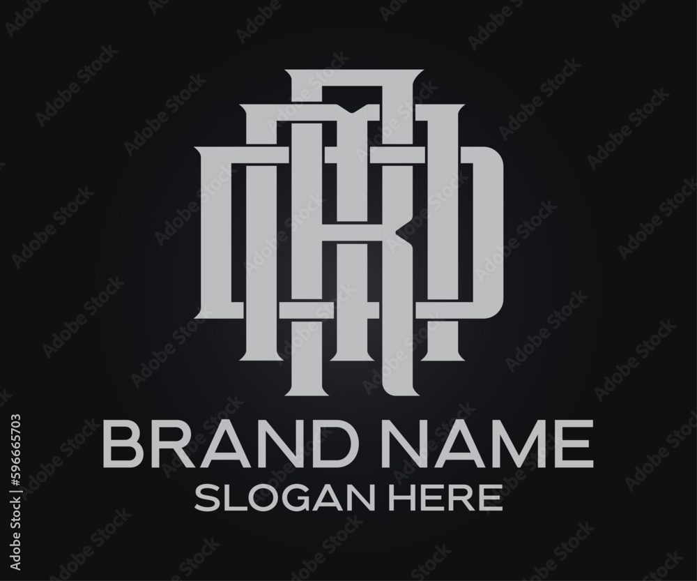 modern minimalist letter brand identity modern minimalist letter brand identity