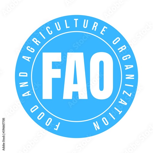 FAO food and agriculture organization symbol icon