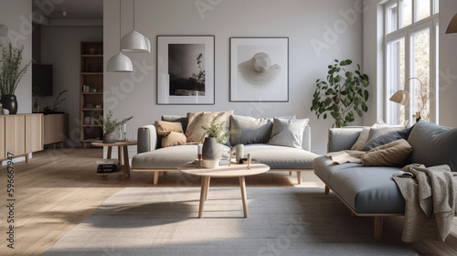 Modern scandinavian style l...