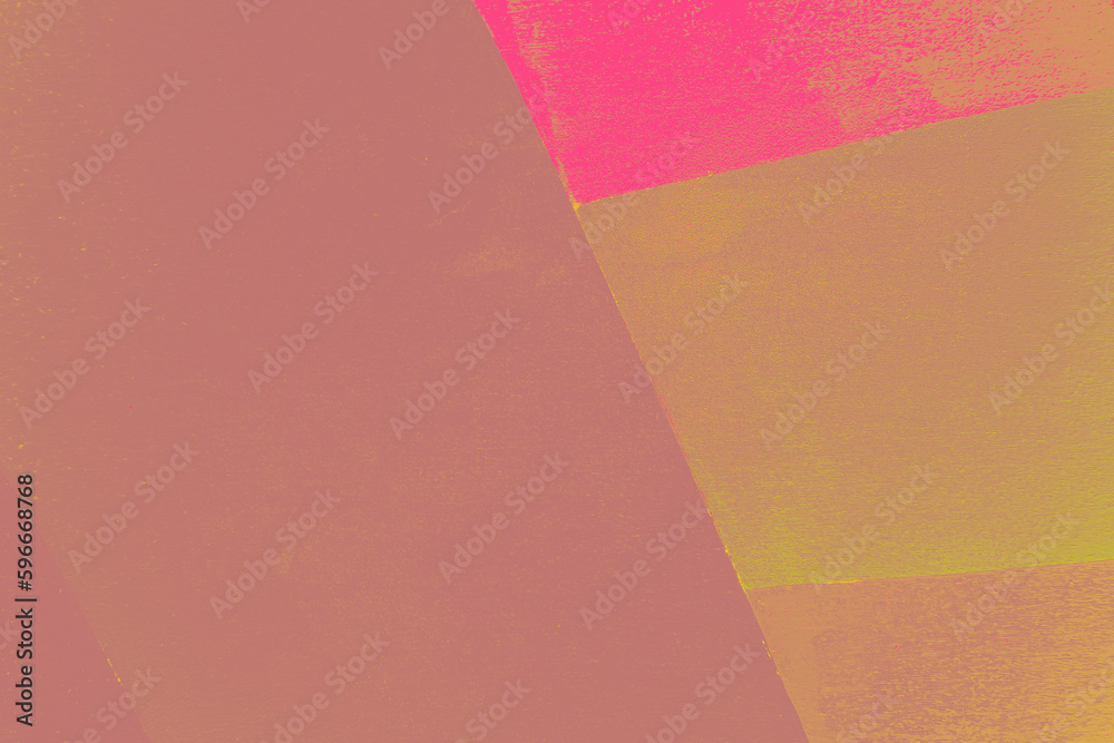 abstract pattern of bright brush coloring , colors panted on wall with geometric lines, background for wallpaper and design