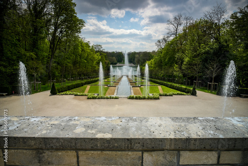 view on the beautiful park of Sceaux