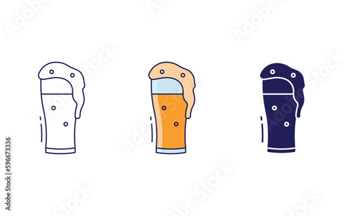 Beer vector icon