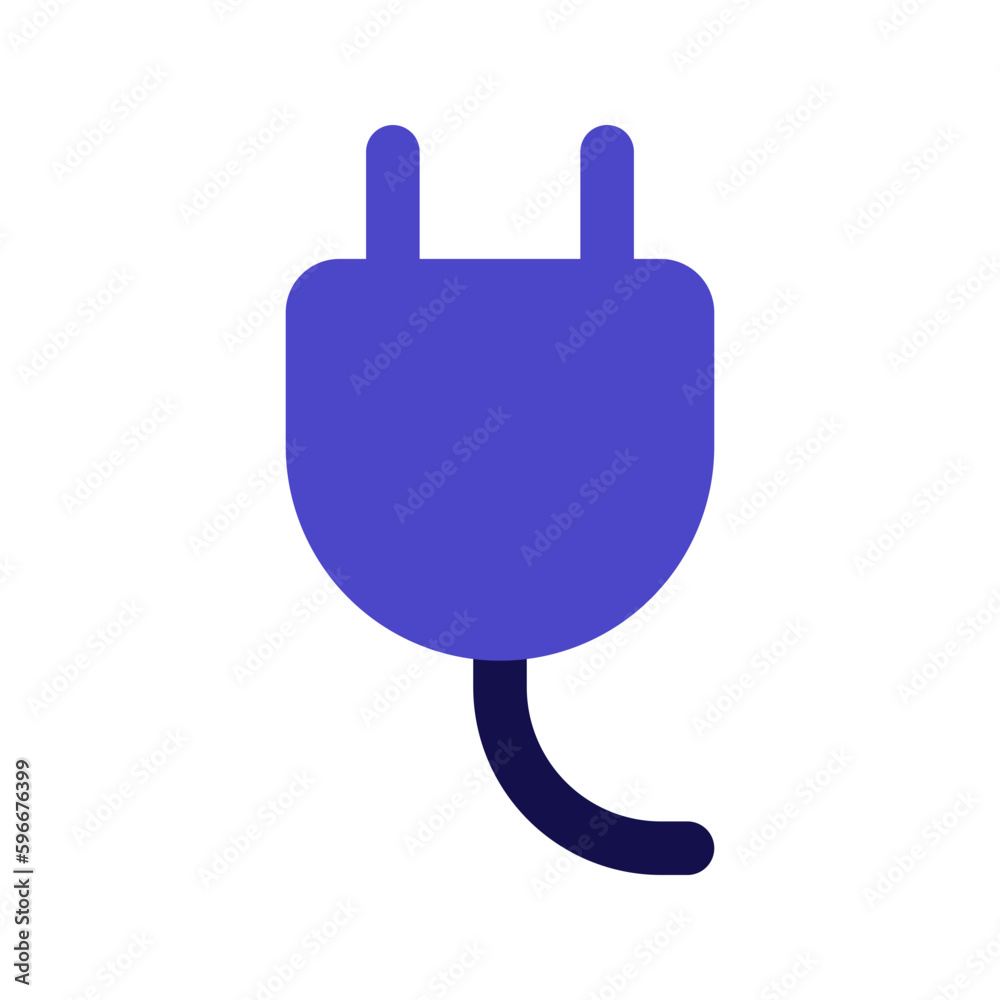 power plug duotone icon power plug duotone icon