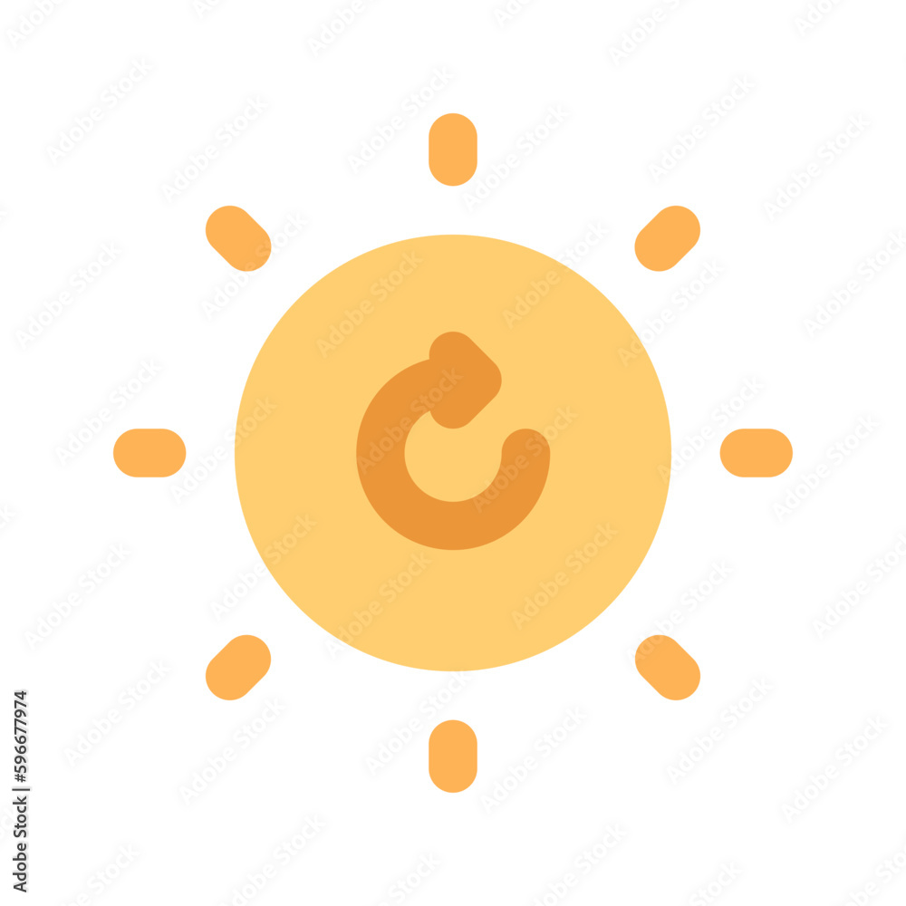 sun flat icon sun flat icon