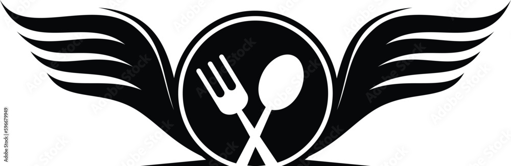 fork and spoon in an eagle