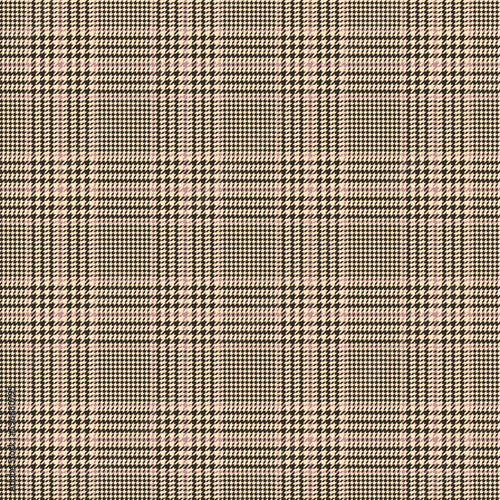 Glen check pattern plaid