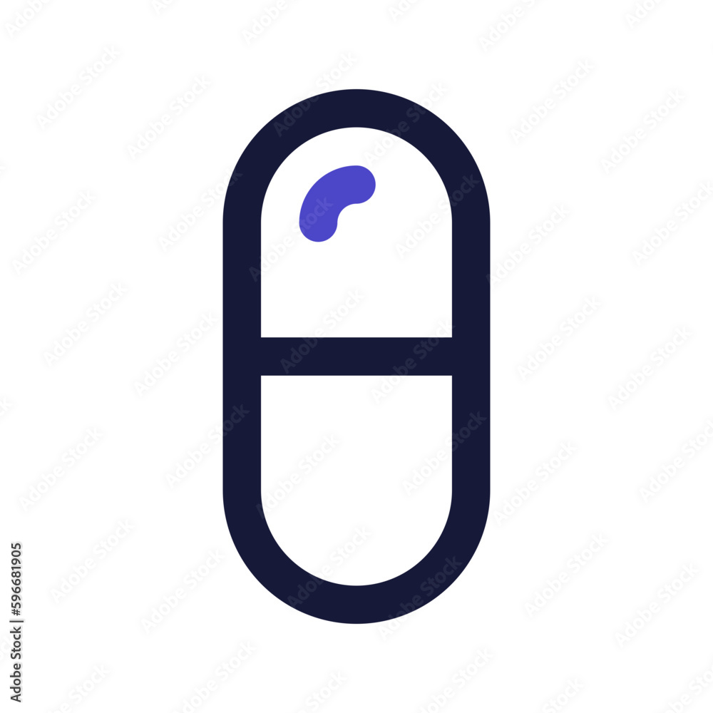 pill line color icon