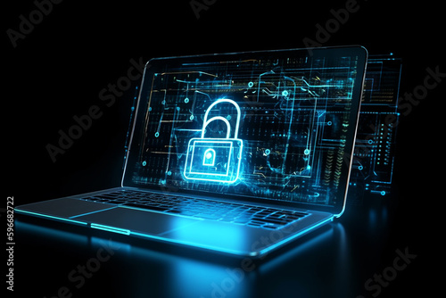 cybersecurity, authentication system, password, security concept, global network security, privacy protection, AI generative